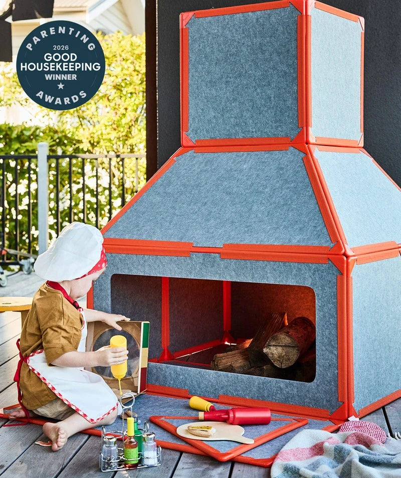 Toys Planet Build™ – Jeu de construction magnétique géant, 24 panneaux