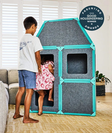 Toys Planet Build™ – Jeu de construction magnétique géant, 24 panneaux