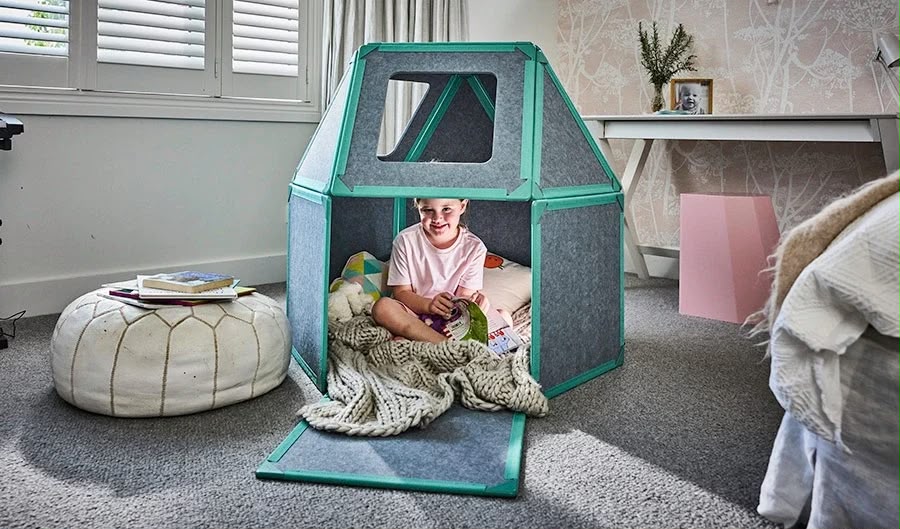 Toys Planet Build™ – Jeu de construction magnétique géant, 16 panneaux