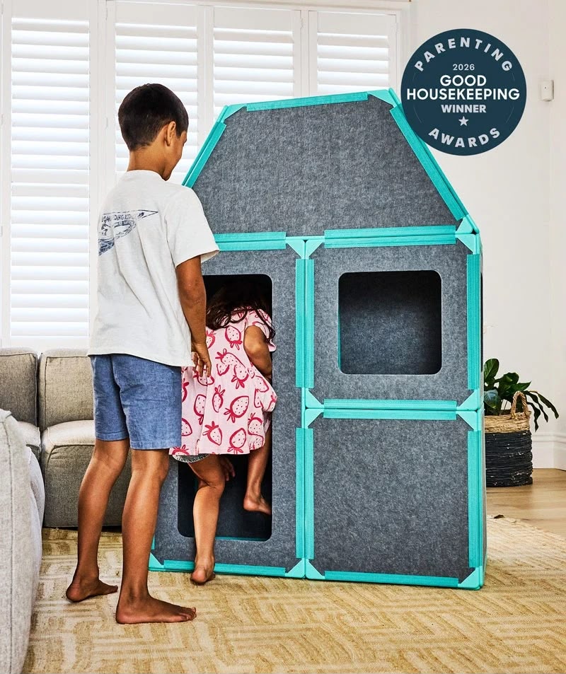 Toys Planet Build™ – Jeu de construction magnétique géant, 16 panneaux